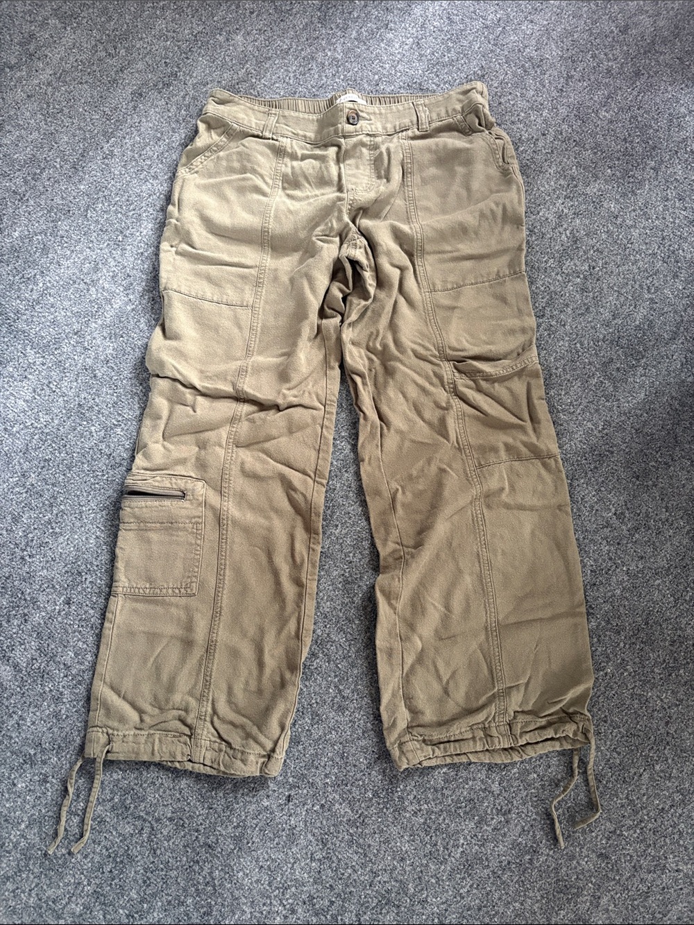 Women’s Sincerely Jules Casual Drawstring Cargo Pants - Size Medium
